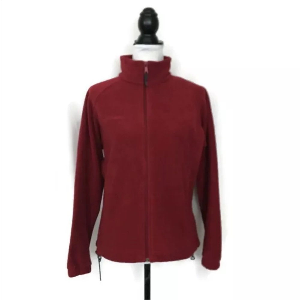 Columbia Fleece Jacket Zip Up Women’s Size M